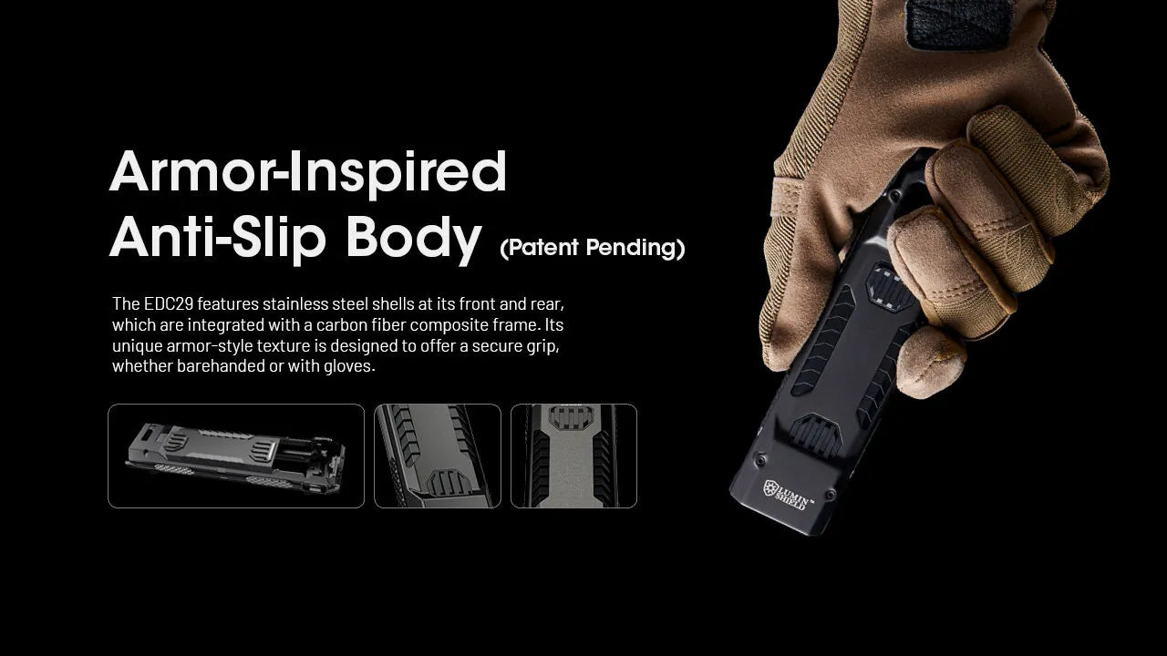 Nitecore - EDC29 - Torcia Ricaricabile USB - 6500 lumens e 400 metri - Torcia Led