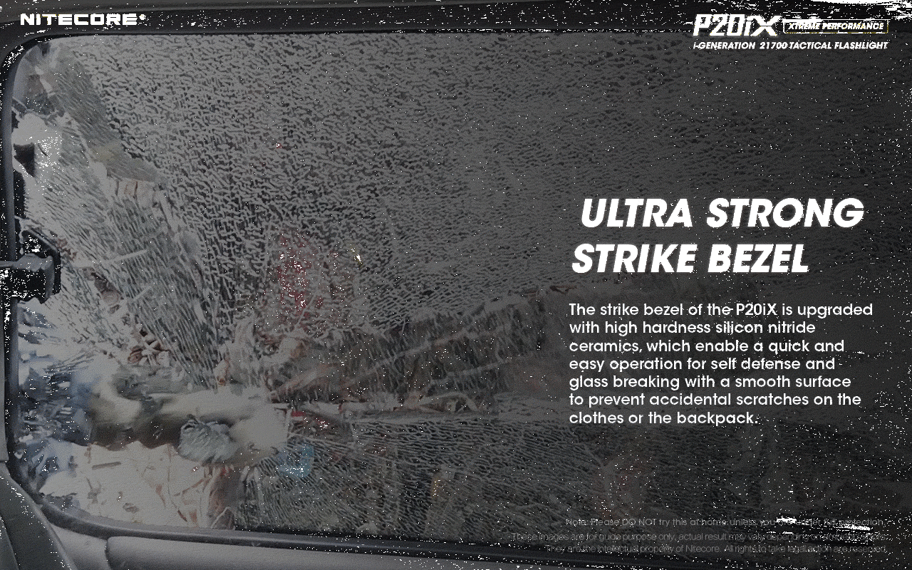 Nitecore - P20iX Torcia Tattica Ricaricabile USB-C - 4000 Lumens e 221 metri