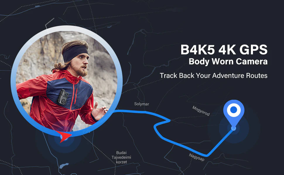 BOBLOV B4K5 Body Cam