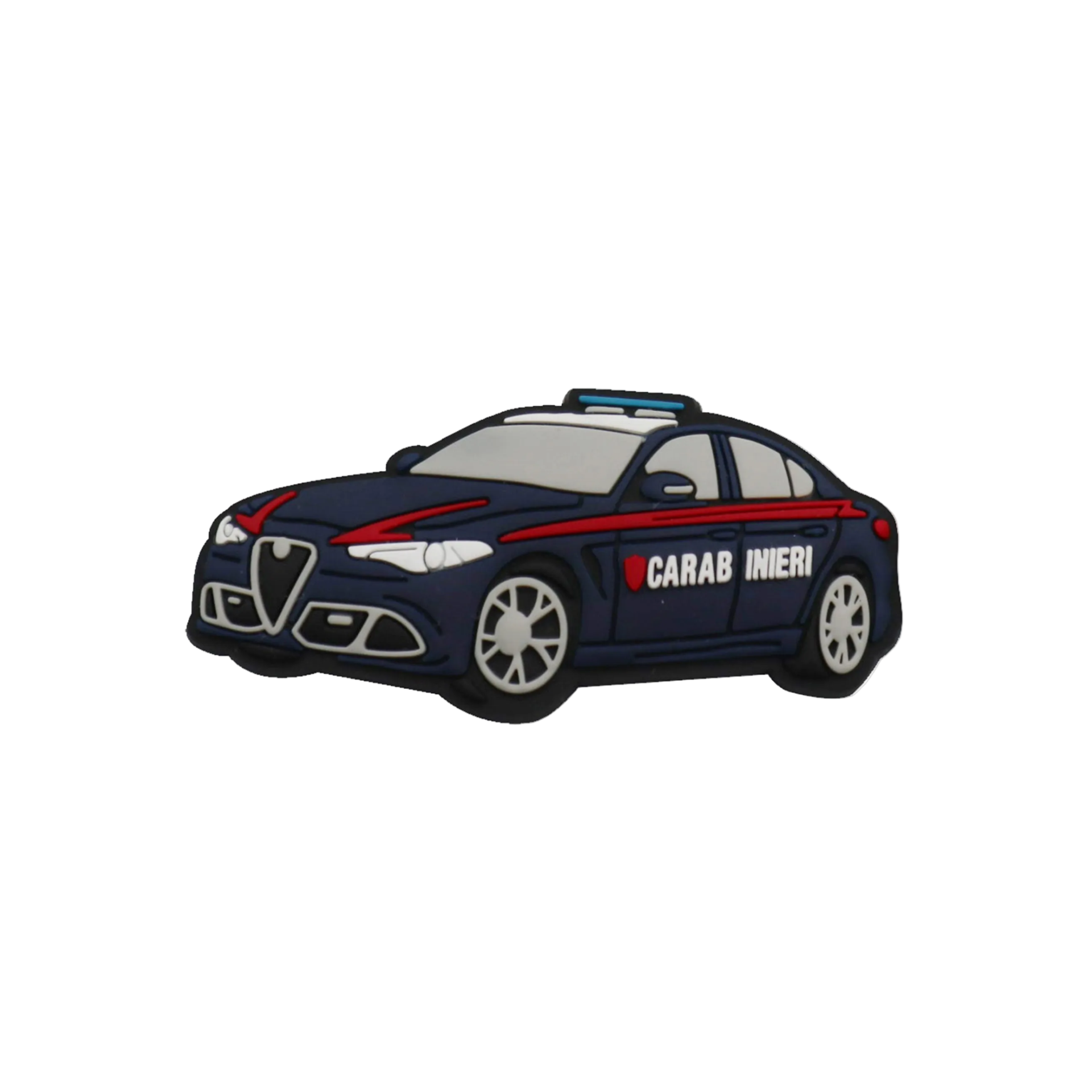 MAGNETE IN GOMMA MORBIDA MACCHINA GIULIA CARABINIERI