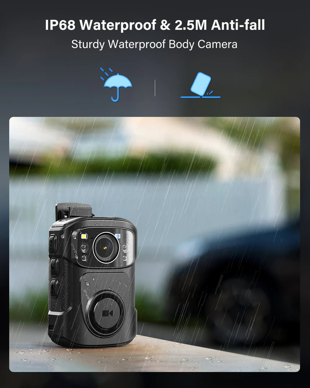 BOBLOV B4K5 Body Cam