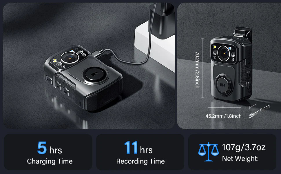BOBLOV B4K5 Body Cam