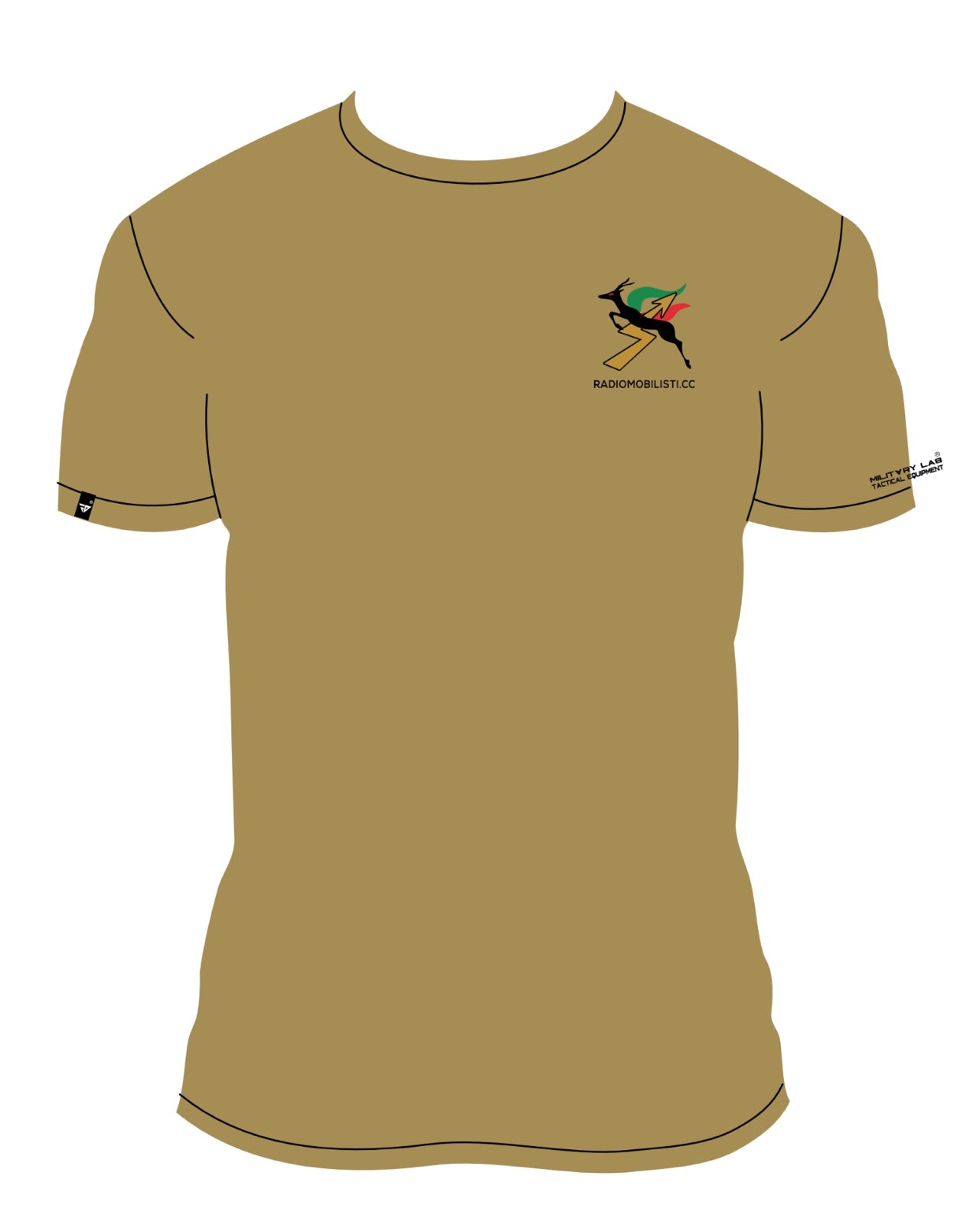 T-Shirt Radiomobilisti.CC (Desert)