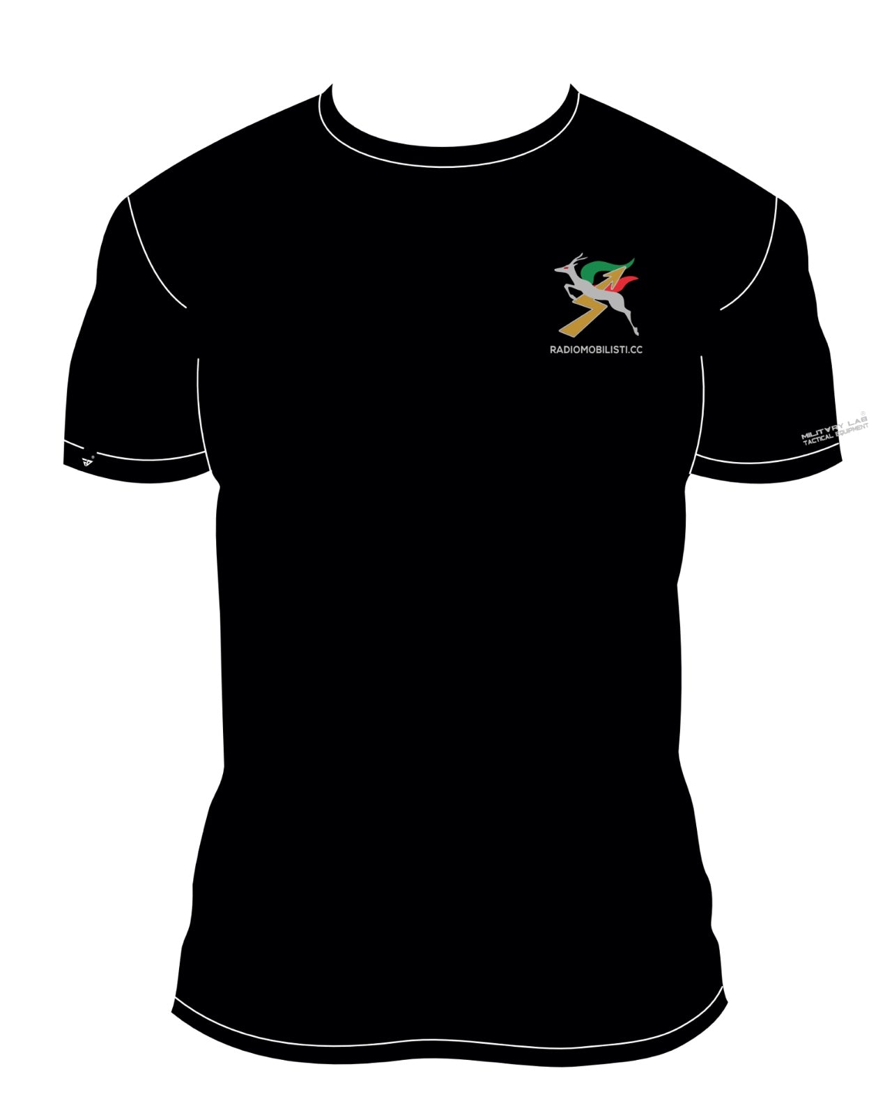 T-Shirt Radiomobilisti.CC (Black)