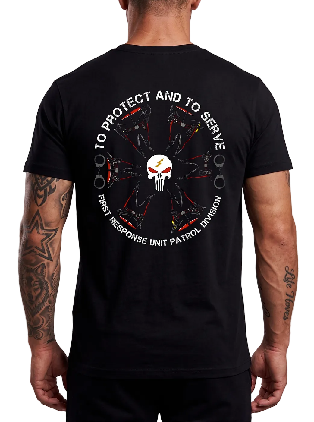 TO PROTECT AND TO SERVE T-SHIRT