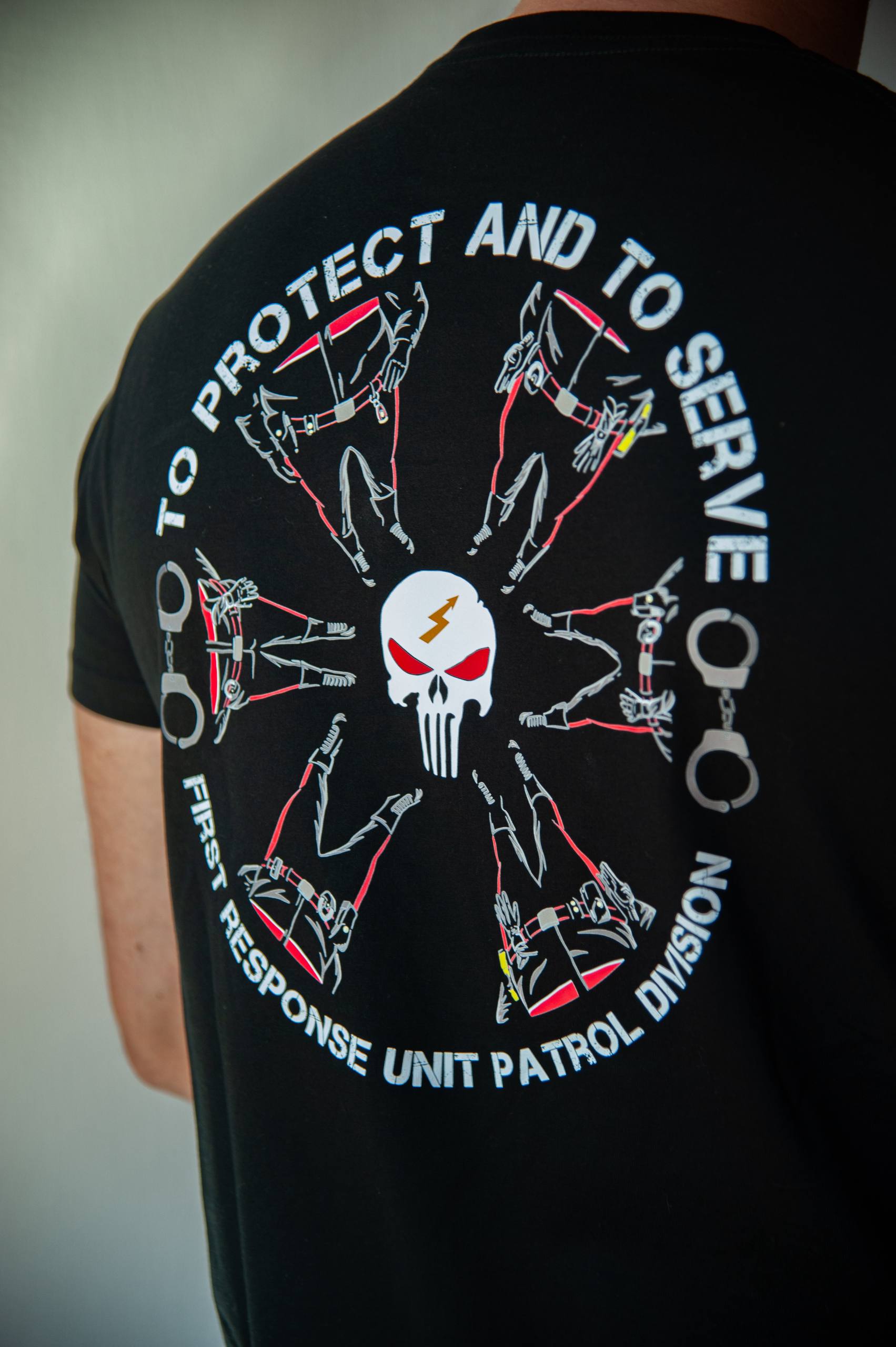 TO PROTECT AND TO SERVE T-SHIRT